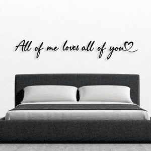 all of me loves all of you