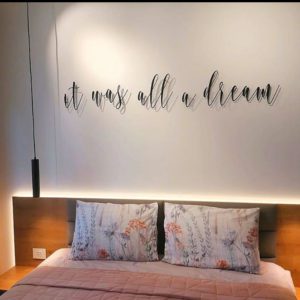 It was all a dream
