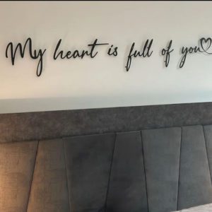 My heart is full of you