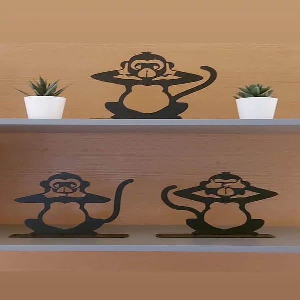 Wise monkeysSet of 3 pieces - Image 2